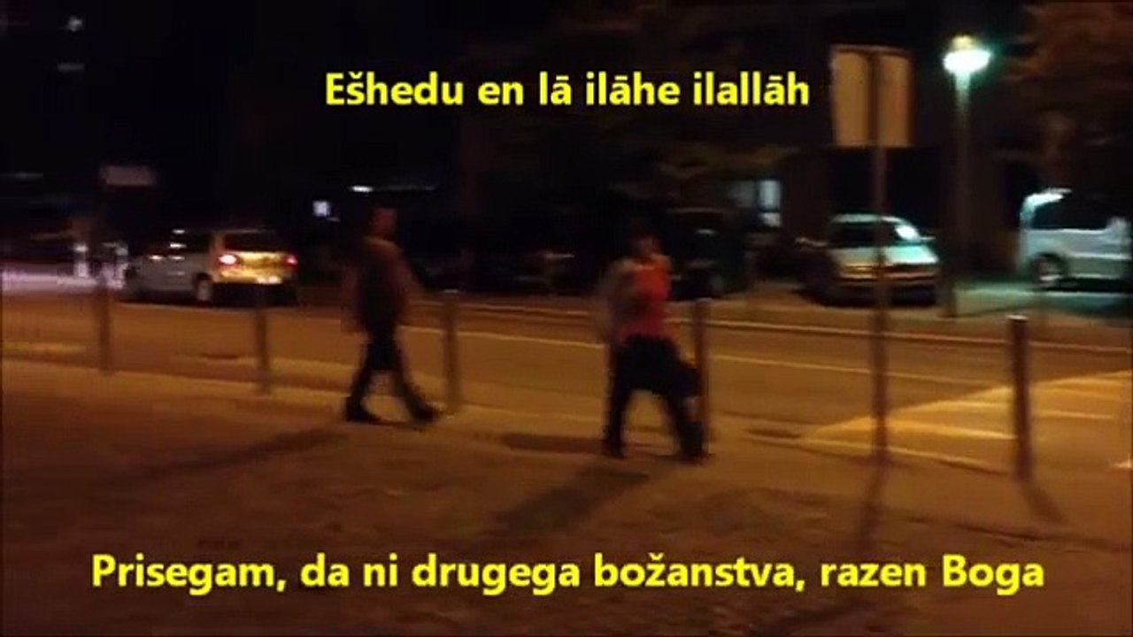 EZAN poziv k molitvi, Ljubljana, Slovenija