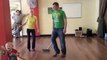 Irish sean-nós brush dance-Edwina and Michael