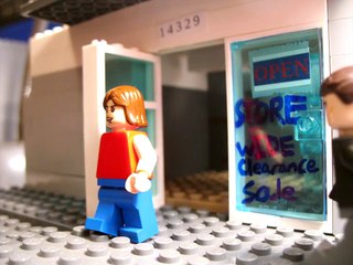 Lego: The Terminator Gun Shop Scene