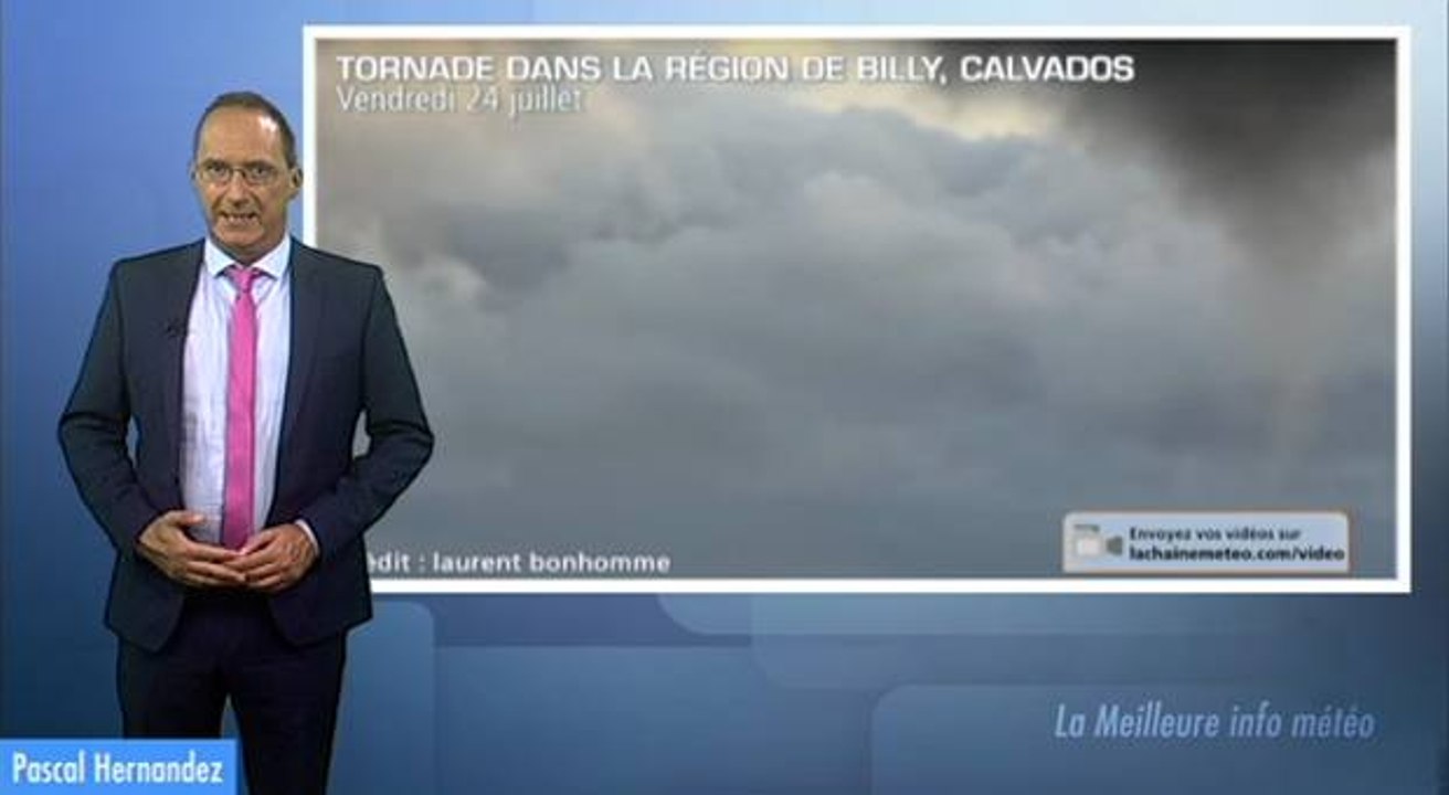 Tornade et orages en Normandie