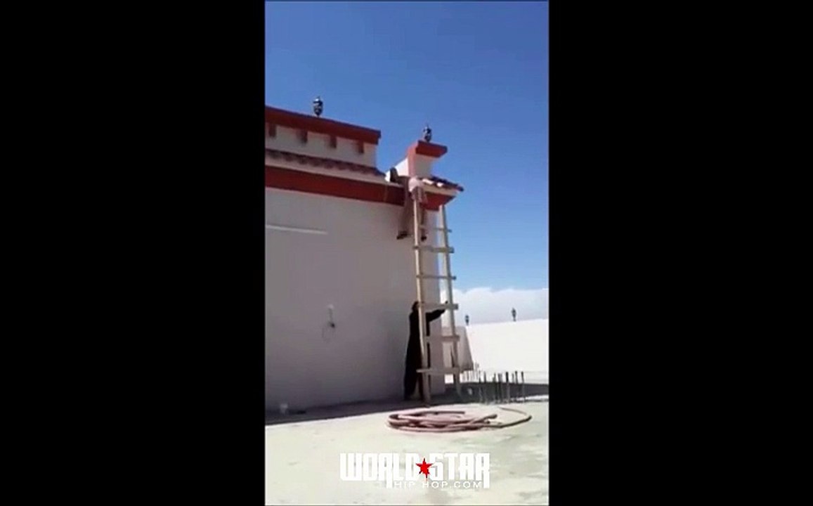 The Funniest Ladder Prank!
