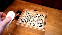 Arduino Controlled Labyrinth Marble Maze Game w/ Will Nunchuck | cool science experiments,