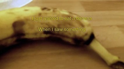 Big A** Spider Pops Out Of A Banana!