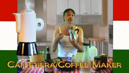 Italian Lessons:  2 - Things Around The Kitchen