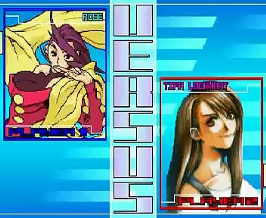 Lets Play MUGEN Rose Vs Tifa Lockhart