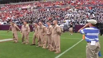 Highty-Tighties & the VA Tech Corps of Cadets at the VT vs. Nebraska Football Game 19/19/2009