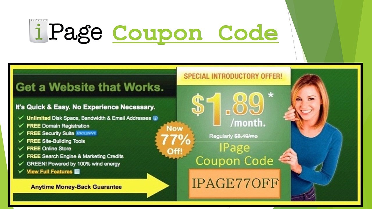 iPage Coupon – Get iPage Hosting at lowest price $1.89