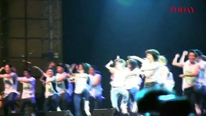 Gangnam Style PSY in Get PSYched Singapore showcase, Dec 1, 2012