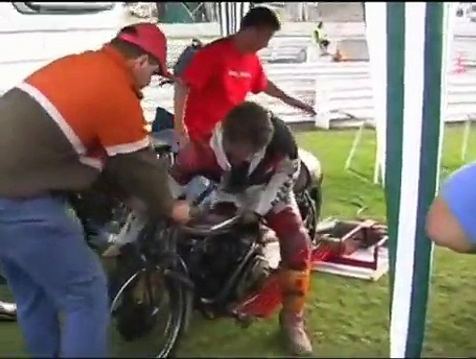 Worlds fastest Indian demonstration at Pukekohe NZ 2005