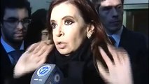 02 de AGO. Declaraciones a la prensa en el 158º aniversario Bolsa de Comercio. Cristina Fernández