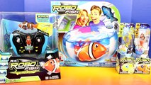 Imaginext Batman Marvel Playskool Heroes Spider man Swim in R C Robo Fish Tank Capture Jok