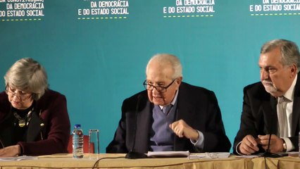 Dr. Mario Soares "É preciso ter a consciência de que a violência está à porta."