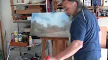 come dipingere il cielo in modo facile e veloce (acrilico)