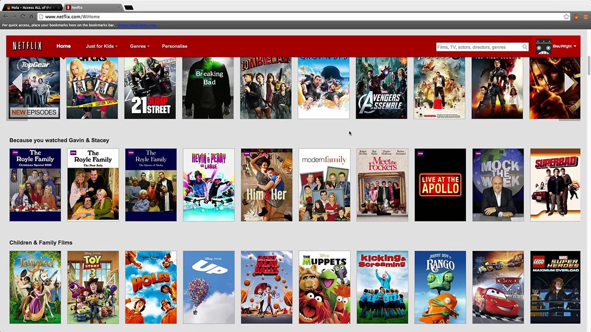How to change netflix uk content to netflix us