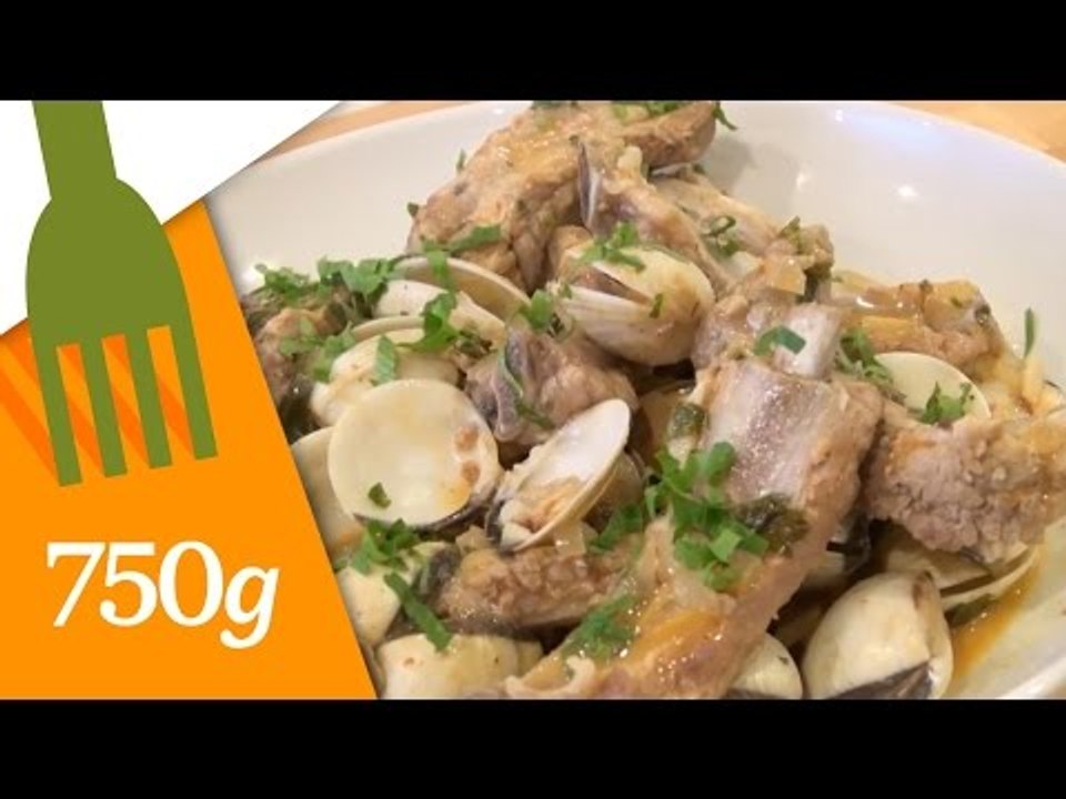 Recette de Porc aux palourdes à la mode d’Alentejo - 750 Grammes