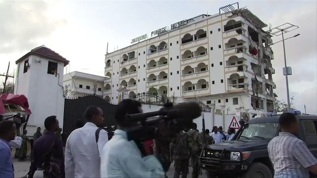 Ataque de islamistas shebab contra hotel en Somalia