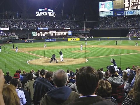 Ken Griffey Jr.'s PINCH HIT HOME RUN 06/19/09 Mariners/Diamondbacks Safeco Field Seattle