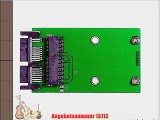 M-ware? Mini PCIe mSata SSD 52pin zu 46cm (18') Micro SATA SSD Festplatte HDD Adapter ID13112