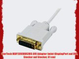 StarTech MDP2DVIMM3WS DVI Adapter (mini-DisplayPort auf DVI Stecker auf Stecker 91 cm)