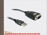 DELOCK Adapter USB Seriell 1x9 Pin St Chip FTDI