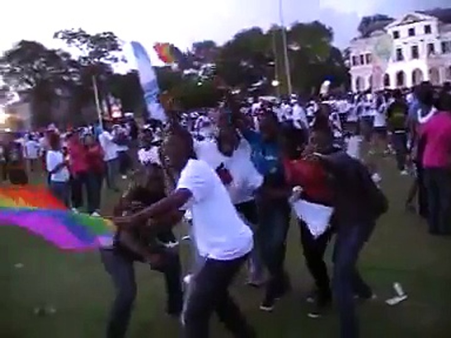 ⁣Dance For Gay-rights by the student of Suriname