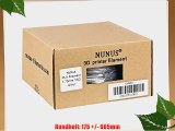 NuNus PLA Filament 1kg (Silber 1.75mm) f?r 3D Drucker MakerBot RepRap MakerGear Ultimaker uvm.