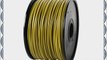 JET - PLA 1.75mm filament 1kg (=2.2lbs) on Spool for 3D Printing (28 colors) (Olive)