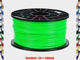 NuNus PLA Filament 1kg f?r 3D Drucker MakerBot RepRap MakerGear Ultimaker uvm. (gr?n 3.00mm)