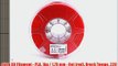 eSun 3D Filament - PLA 1kg / 175 mm - Rot (red) Druck Tempe. 220-260? f?r 3D Drucker z.B. MakerBot