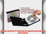 Kronenberg24 CD ROM /DVD ROM Ringbuch CD H?llen DJ Profi 100er Pack wei?