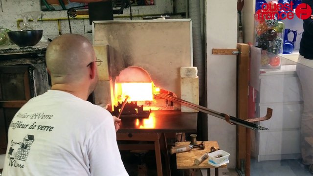 François Arnaud, souffleur de verre à La Plaine-sur-mer