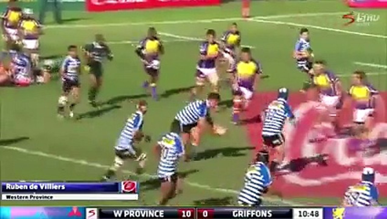 Afrique du Sud - compilation essais avec des passes venues d'ailleurs