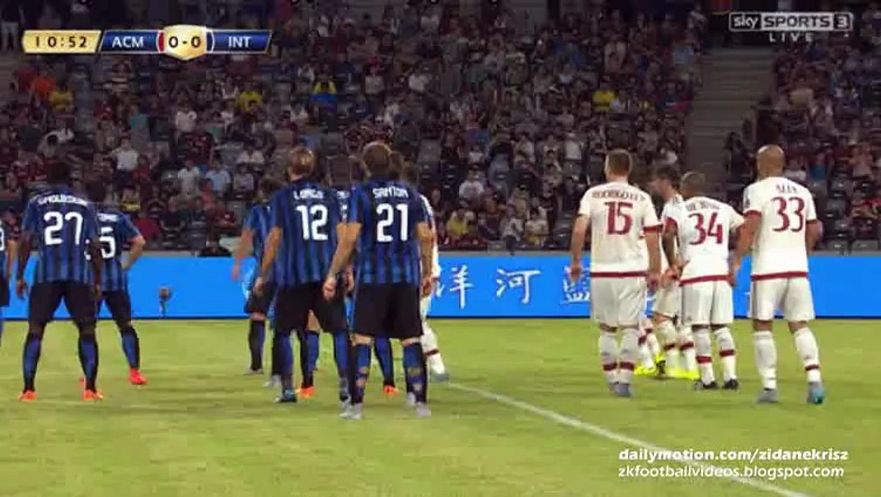 Milan header chance - Inter Milan v. AC Milan - International Champions Cup 25.07.2015