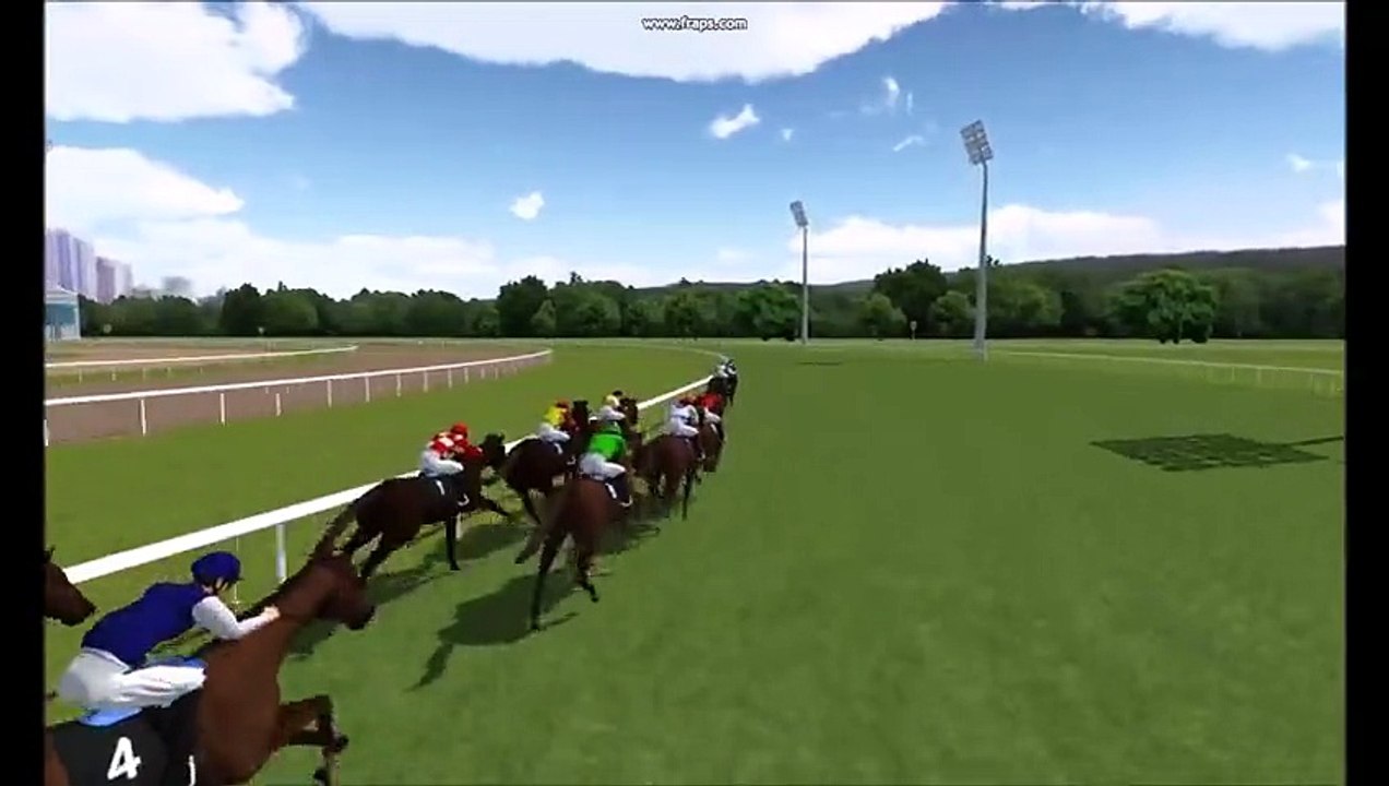 Turf Analytics - Horse racing 3d virtual animation - Demo 2