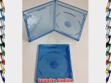 Elite BD H?llen Single blau CD/DVD H?llen 100 St?ck A-Ware Leerh?llen