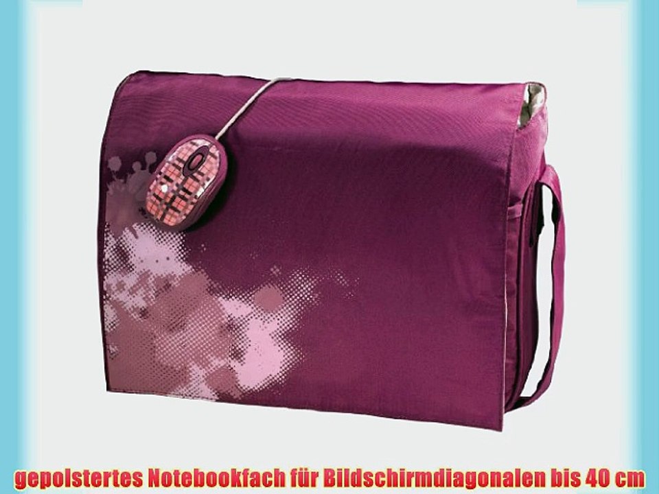 Hama Karo Notebook Set bis 40 cm (156 Zoll) pink