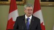 PM Harper delivers remarks honouring Sir John A. Macdonald