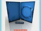 50 Amaray DVD CD H?llen 14mm single blau