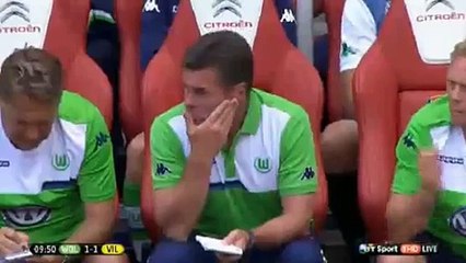 Ivan Perisic Goal Wolfsburg 1 - 1 Villarreal Emirates Cup 2015 HD