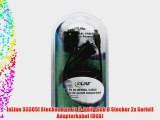 InLine 33305I Stecker A an 2x 9-polig Sub D Stecker 2x Seriell Adapterkabel (USB)