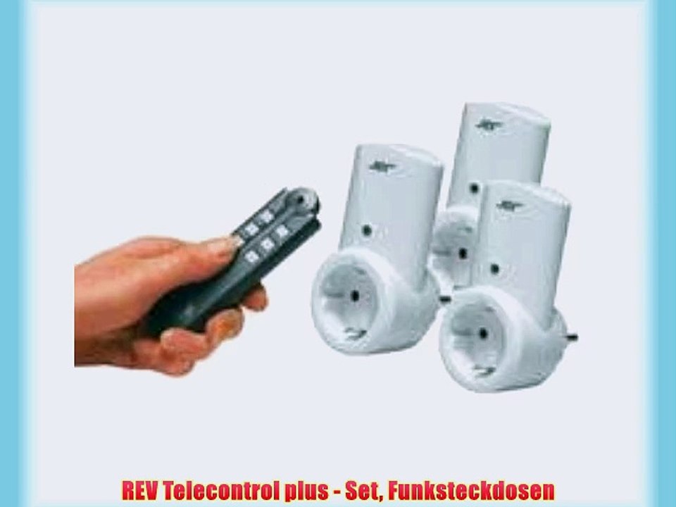 REV Telecontrol plus - Set Funksteckdosen