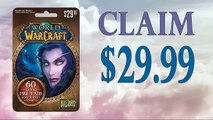 World of Warcraft (WOW) 60 day Subscription gift card code generator FREE  Proof