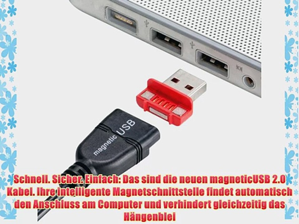 USB 2.0 STECKER-A AUF USB 2.0 TYP.-B