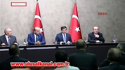 Başbakan Davutoğlu'ndan operasyon açıklaması