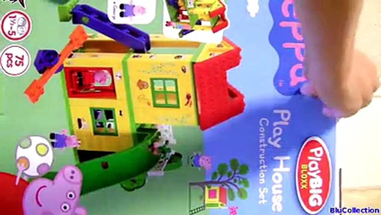 Peppa Pig Playhouse Blocks Deluxe Mega Playset by Kinder Eggs