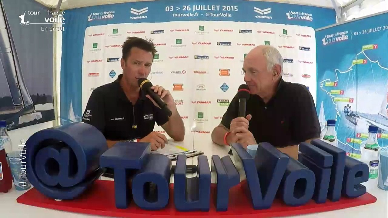 LIVE NICE STADE NAUTIQUE Tour de France à la Voile 2015 (REPLAY) avec JP CHAMPION Président de la FFVOILE
