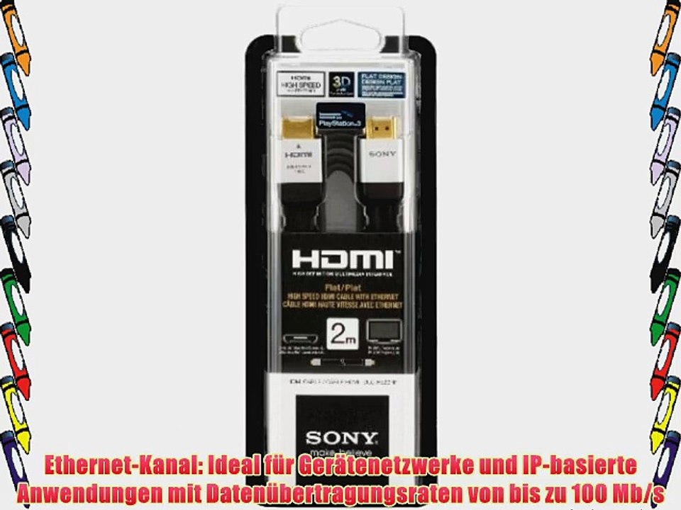 Sony DLC-HE20HF HDMI Kabel 2m