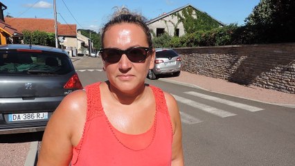 UNE AGRICULTRICE INQUIETE POUR L'AVENIR DE SES ENFANTS