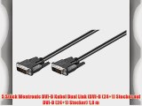 5 St?ck Wentronic DVI-D Kabel Dual Link (DVI-D (24 1) Stecker auf DVI-D (24 1) Stecker) 18