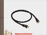 Black Connect HDMI kabel 75 m Highspeed mit Ethernet